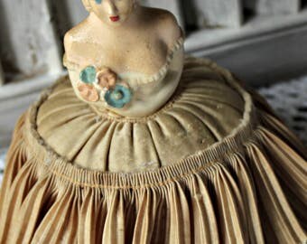 Vintage pin cushion doll.