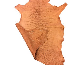 veg tan leather hides