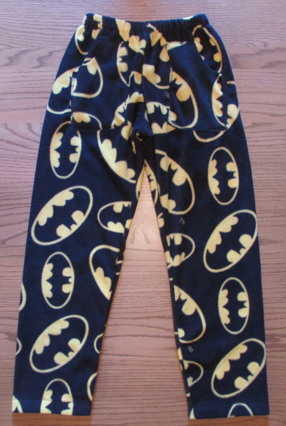 Batman forever fleece pajama pants / mens pajama pants /his and hers/ boys pajama pants / father and son / fleece pajama pants with pockets