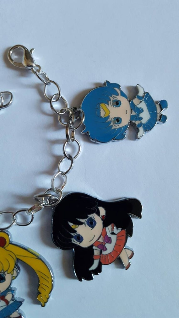 Sailor moon charm bracelet anime bracelet anime jewelry.