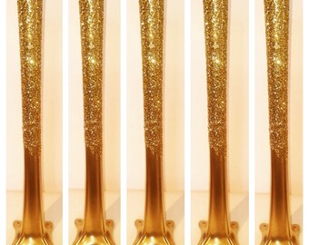 Set of 5 - 20" tall tower vase, gold tower vases, glitter tower vase,tall cylinder vases, metallic gold ,metallic silver,wedding centerpiece