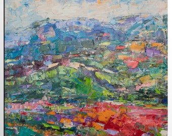 Abstract Painting, Oil Painting, Canvas Art, Landscape Painting, Original Art, Abstract Art, Bedroom Wall Art, Canvas Painting, Art Decor