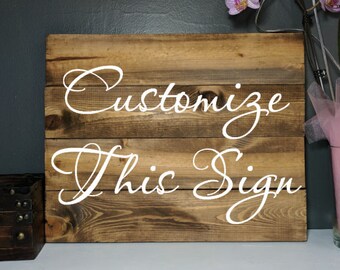 Custom pallet sign, custom wood sign, custom wooden sign, custom plaque, custom sign, custom wall hanging, custom distressed sign, custom