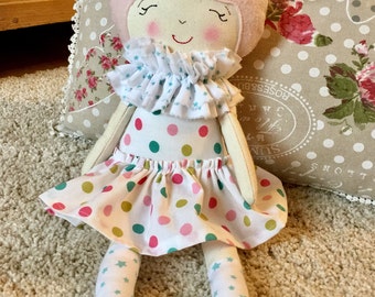 Cloth doll-soft fabric doll handmade