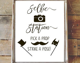 It's just a photo of Playful Selfie Station Sign Free Printable It is a graphic of Playful Selfie Station Sign Free Printable