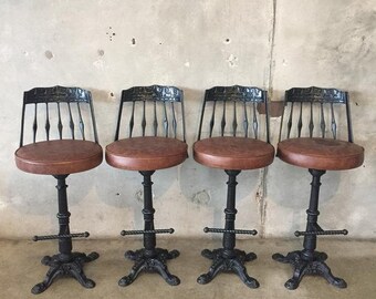 Items similar to Fine Art Vintage Photography, Old Fashioned Diner, Bar