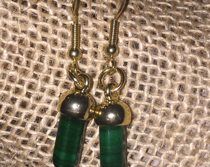 Jade earrings