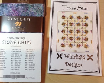 Northcott Stone Chips C-Stone100, 5" charm squares