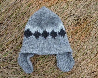Icelandic wool hat Etsy