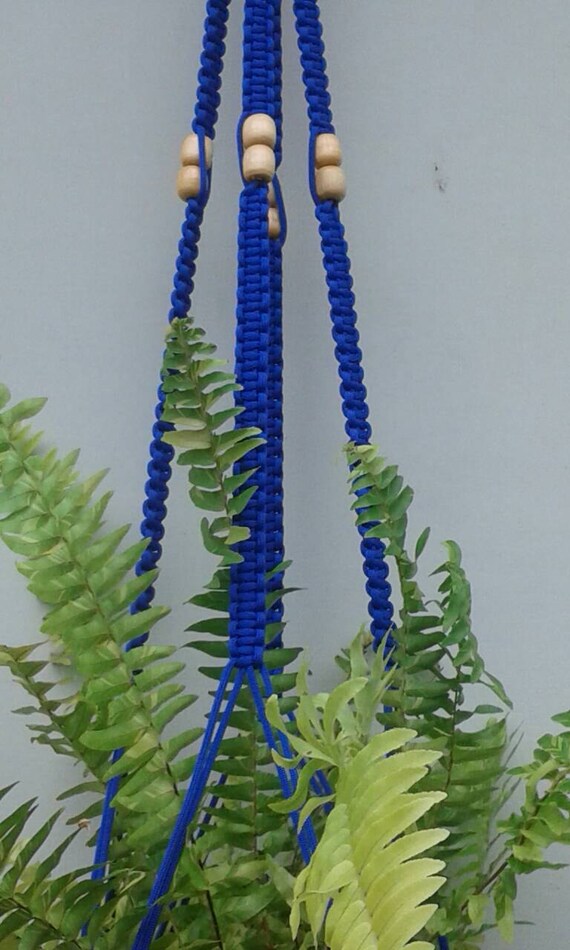 48 grün / blau sortiertischen pflanzen / topf von handwovenwithlove