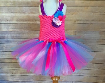 Unicorn costume - unicorn tutu - girls dress up - gifts for girls - unicorn dress - pink and purple tutu - unicorn tutu dress - Christmas