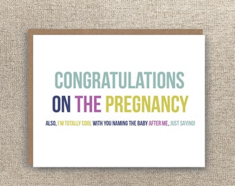 Funny New Baby Card Funny Pregnancy Card Funny Watermelon