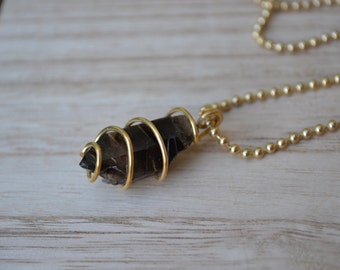 Smokey Quartz Necklace