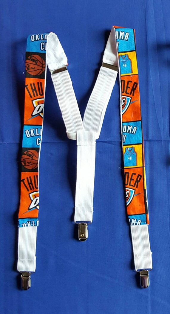 Sports Suspenders Orange Suspenders by GeekFashionSource on Etsy