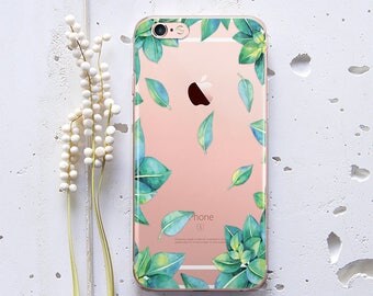Floral iPhone 6 Case Leaves iPhone 6s Case iPhone SE Case iPhone Case 7 iPod Touch 5 Cover for Samsung Galaxy Note 4 Case Phone 6s WC227