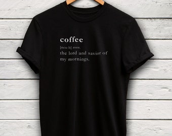 coffee definition shirt