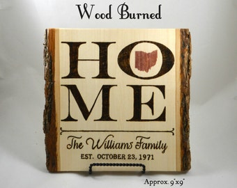 Wooden Signs, Home Sign Decor, Last Name Establish Sign, Wood Burning Art, Rustic Signs, Reclaimed Wood, Custom Wood Signs, Wood Wall Art