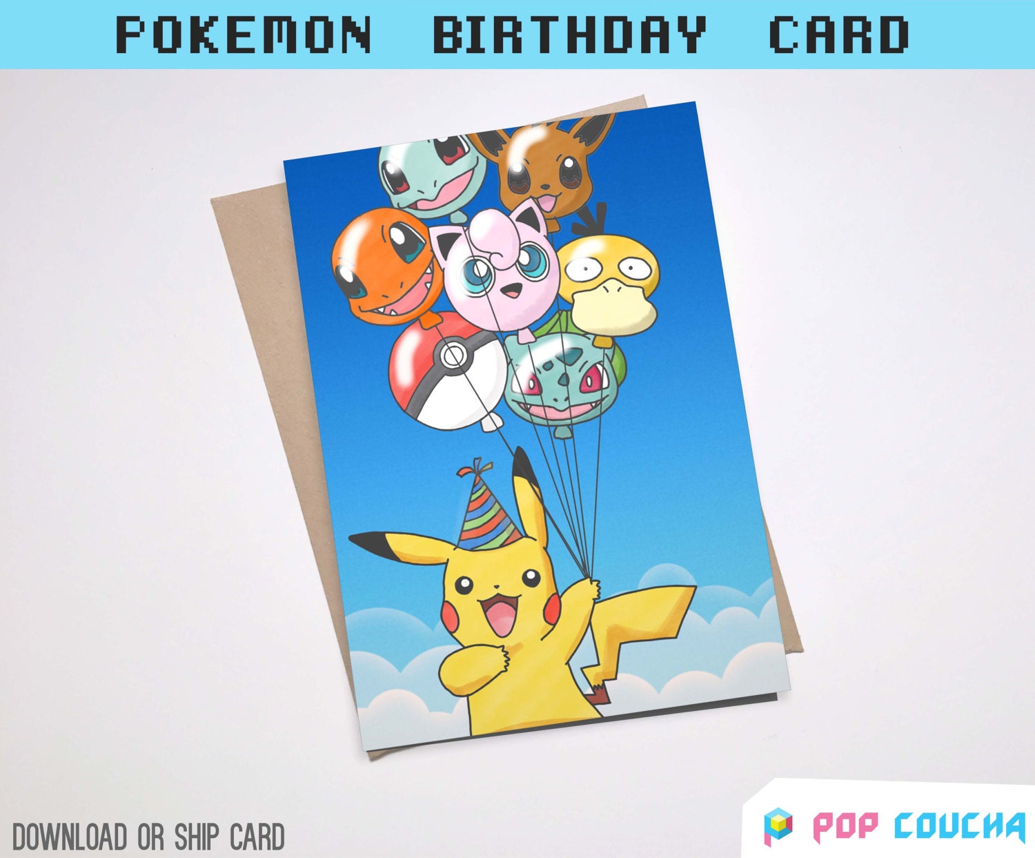 pikachu celebrations card