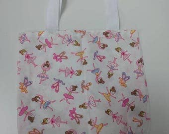 mini ballerina bag - ballet shoes bag - small handbag - mini bag - toddler bag - pink ballerina bag