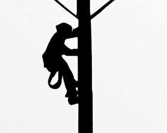 Lineman Vinyl Decal