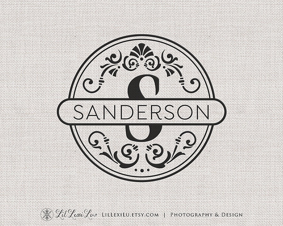 Ornate Circle Logo Design Ornate Circle Logo Design