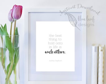 Printable love quote | Etsy