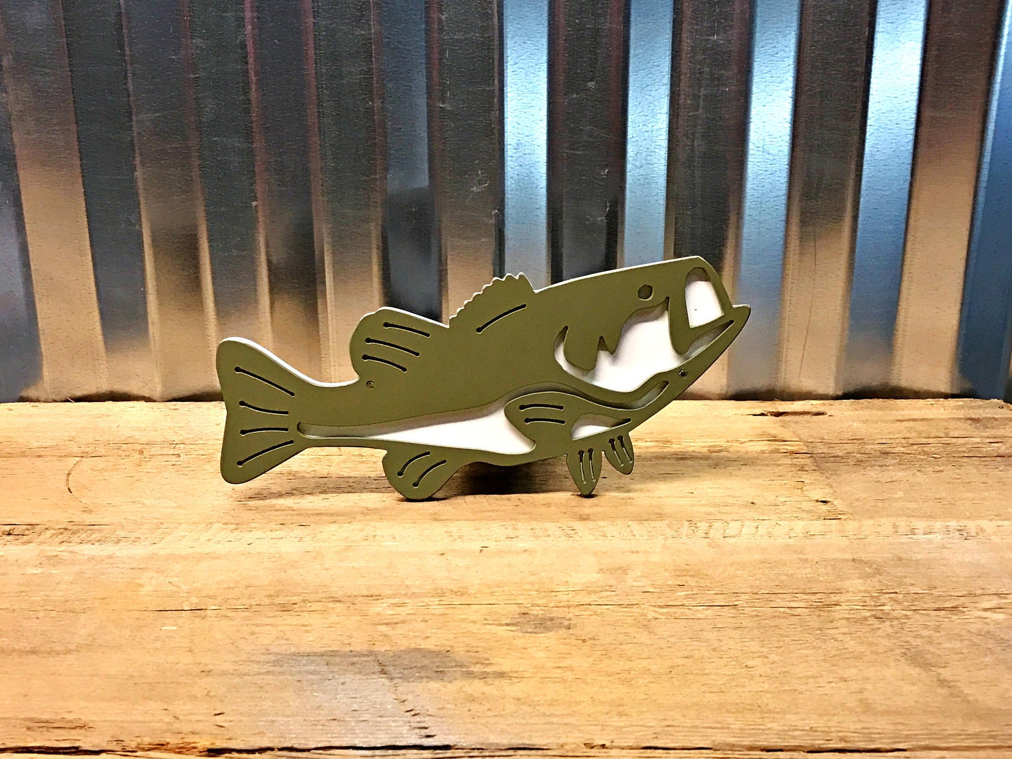 Large Mouth Bass Hitch Cover Small
