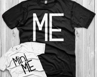 Father's Day gift Me & Mini Me Shirt Set Father Son matching shirts for him dad gift father child matching gift from kid