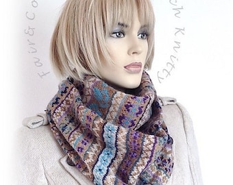 Patroon Fair&Co© by Dutch Knitty Fair Isle shawl