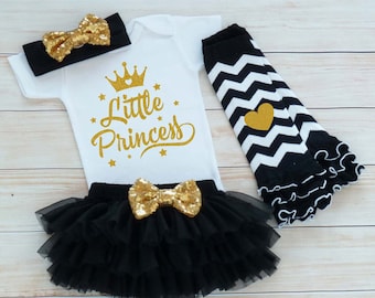Little Princess Outfit, Baby Coming Home Shirt, Coming Home Baby Girl Outfit, Baby Girl Coming Home Outfit, Baby Shower Gift, Infant Outfit