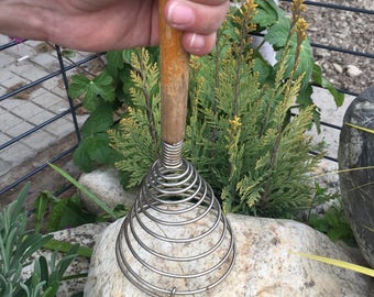 Vintage Hand Mixer, Vintage Mixer, Manual Mixer, Vintage Kitchen, Kitchen Mixer, Vintage Baking, Wood Handle Mixer.