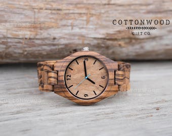 Mens Personalized Watch, Husband Gift, Mens Wooden Watch, Mens Wood Watches, Gifts for Him, Mens Gift, Boyfriend Gift, Father Gift
