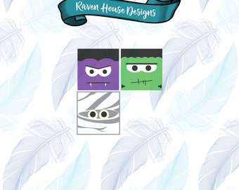 Monster Mash - Halloween File - Halloween Monsters - Digital Download - SVG Cut Files - EPS Cut Files - Cameo Cut File - Cricut Cut File