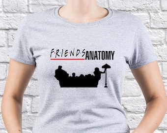 T-shirt Greys Anatomy – Fan Officiel, 100% Coton, Coupe Régulière, Tailles S à 4XL