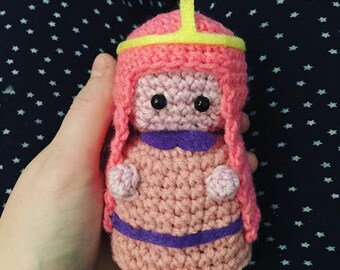 Princess Bubblegum Amigurumi, Adventure Time, Finn and Jake, Land of Oo