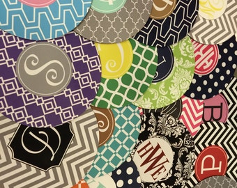 Monogram Mouse Pad, Monogram Mousepad, Custom Mousepad, Personalized Mousepad, Print Monogram Mouse Pad, Round Mousepad