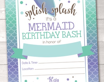 Instant Download Party Printables and by InkObsessionDesigns