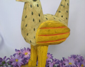Rustic Kitchen Gift, Rustic Chicken, Rustic Home Decor, Primitive Art, Vintage Home Decor
