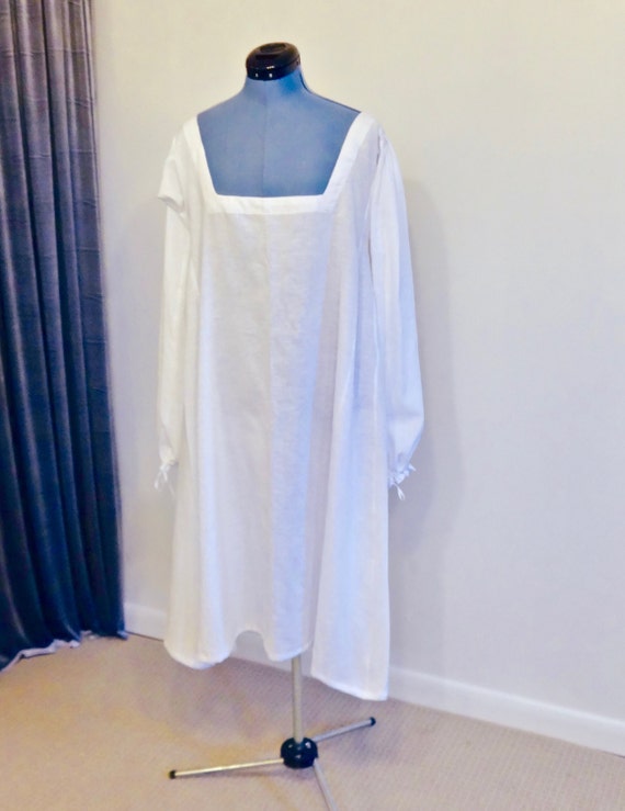 Renaissance Tudor Chemise Long Sleeved Xs Xxl