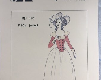 1790s French Revolution Jacket Pattern