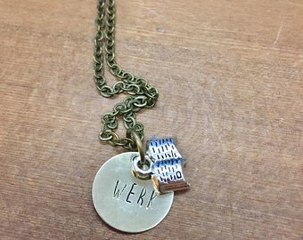Angelica Schuyler Hamilton Musical Inspired pendant- WERK