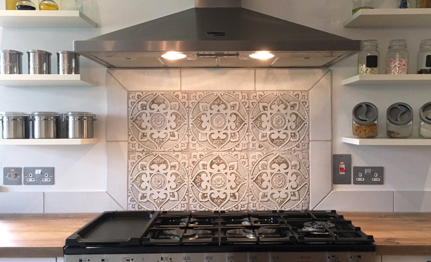 patterned wall tiles for kitchen