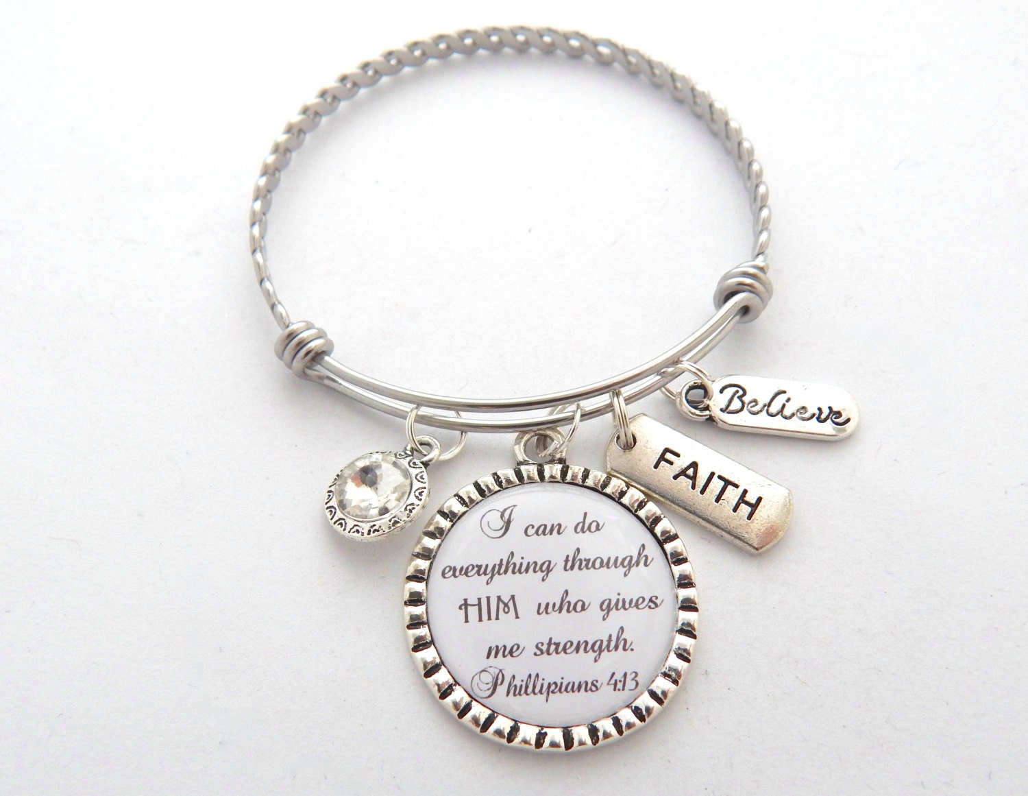 Scripture Jewelry Bible Verse Bracelet Prayer Jewelry