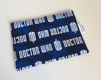 Reusable Snack & Sandwich Bag -- Dr Who, Eco-Friendly