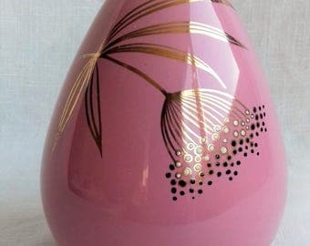 Pink Vintage Vase Old Foley Ballerina by James Kent Ltd Staffordshire