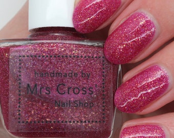 Million Dollar Kisses - 10ml - handmade in the UK Indie Nail Polish