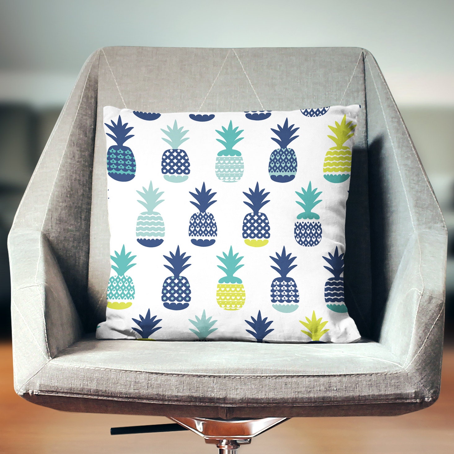 pineapple shaped throw pillow