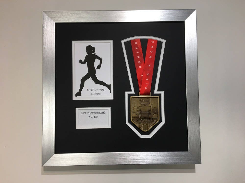 London Marathon 2017 Display Frame for Medal/Photo/Text Choose