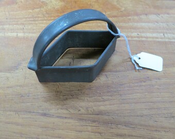 Vintage Heavy Tin Diamond COOKIE CUTTER
