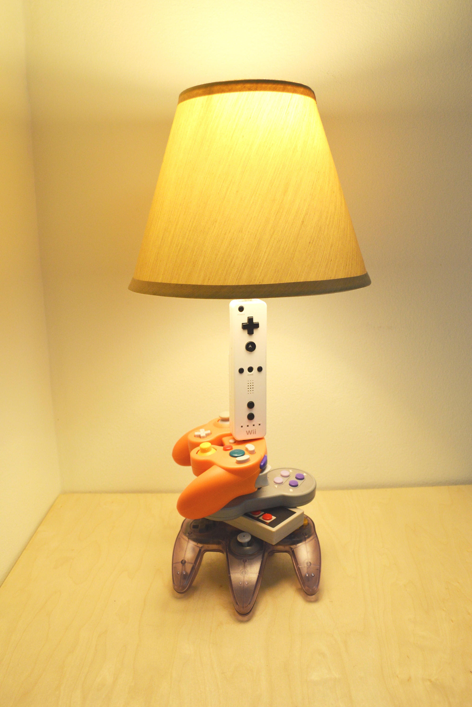 Nintendo History Evolution Sculpture Desk Lamp Nintendo Art